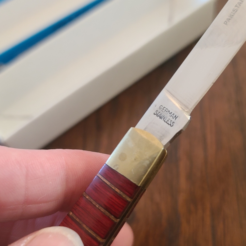 Frost Cutlery Doctor's Knife, Made In Germany Stainless, With Original Box - Picture 5 of 11